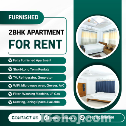 Rent 2BHK Flat for a Premium Experience in Bashundhara R/A